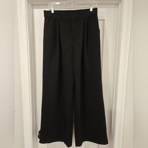 HALARA Classic Black Wide-Leg Pants